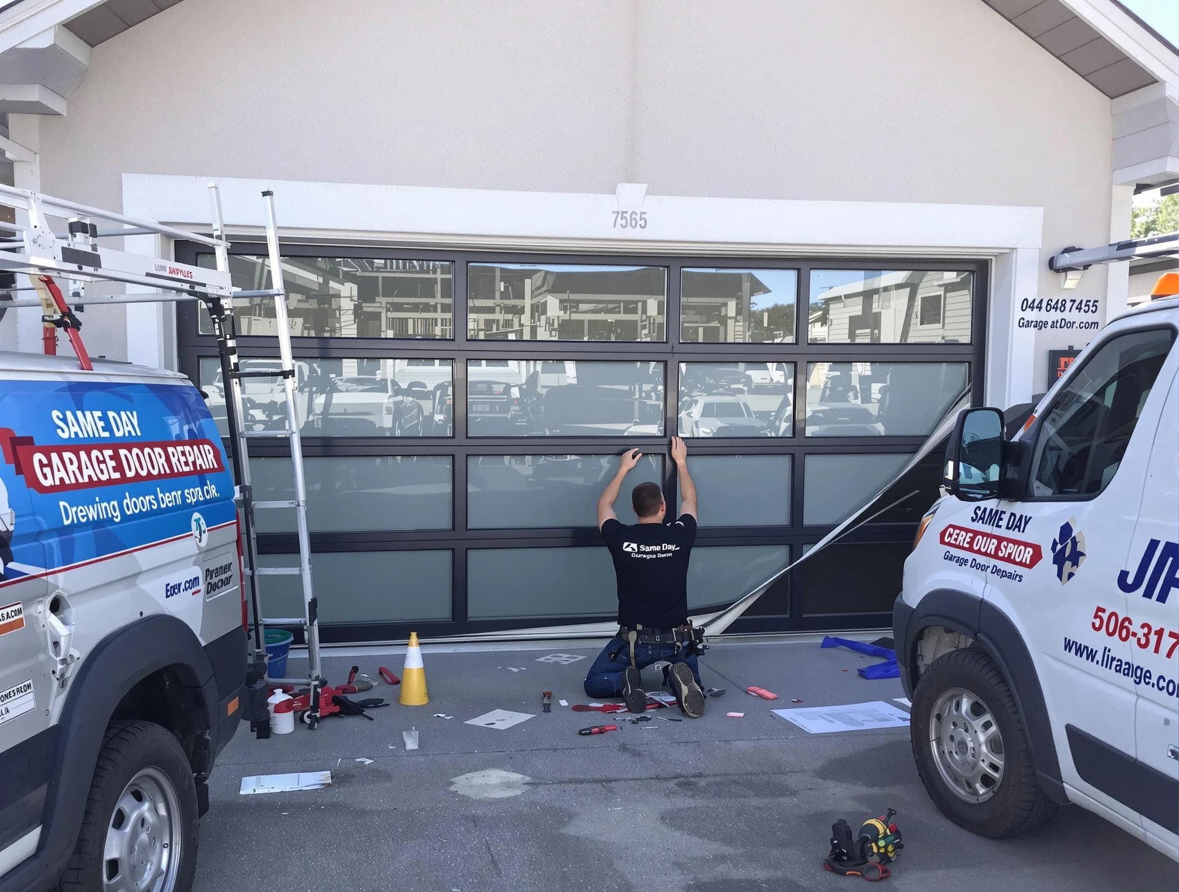 Hudson Garage Door Repair providing same-day garage door repair in Hudson