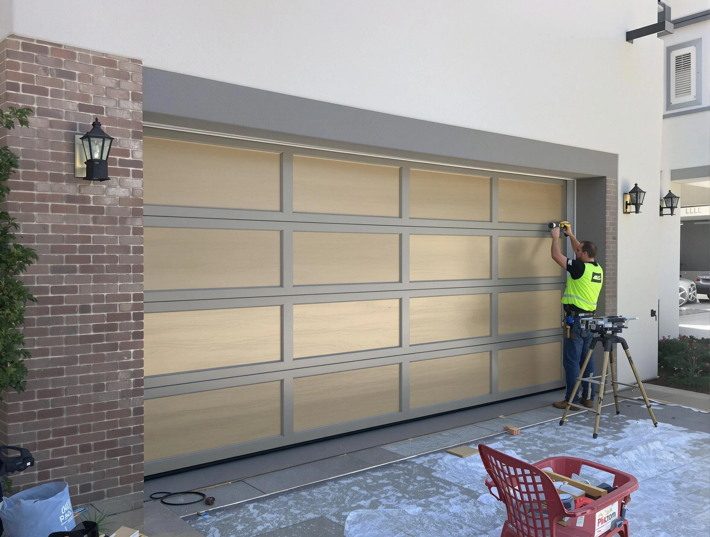 Garage door replacement service by Hudson Garage Door Repair in Hudson