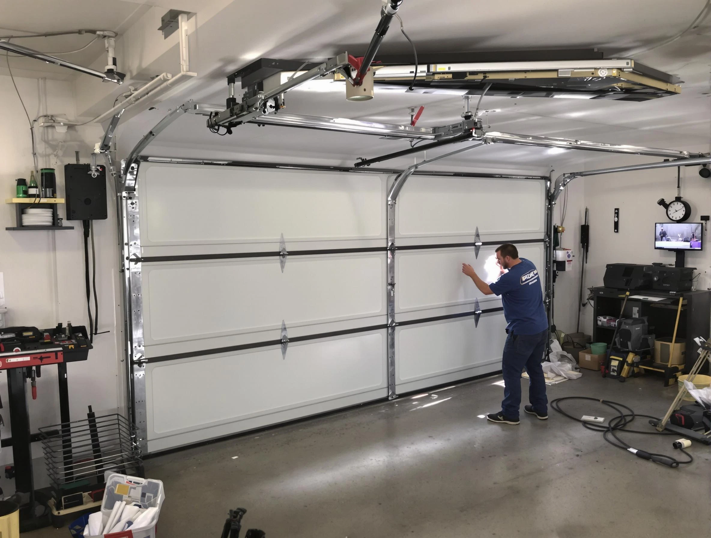 Professional garage door repair service by Hudson Garage Door Repair in Hudson